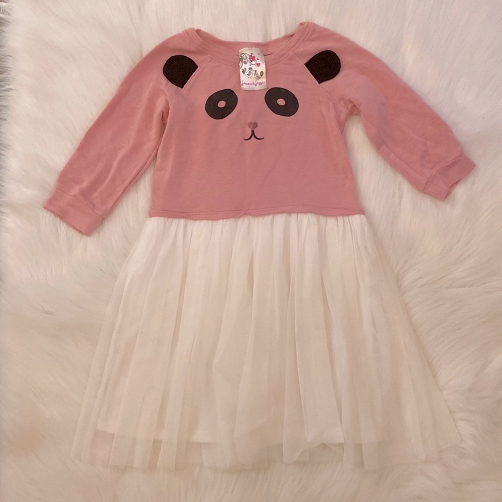 Panda Face Tulle Dress